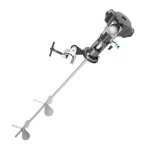 Rustyvioum 50 Gallon Pneumatic Automatic Paint Mixer Stainless Steel Pneumatic Mixer Paint Mixer 1 2 Hp 200L Industrial Coating