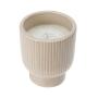 Scent Candle H&s Tabac Cera Rib Pot 9X10