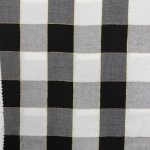 Check Rayon 21 White