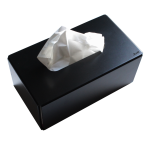Tissue Box Cover - Matte Black