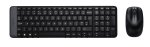 Logitech MK220 Wireless Keyboard & Mouse Combo USB Receiver Compact Design – New