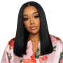 16INCH Brazilian Hair Straight Wig 13X4 HD Lace Frontal Wig