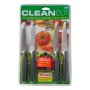 Clean Cut Utility Knives Grey 4 Pieces