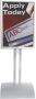 Parrot Stand Poster Frame A1 Landscape
