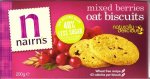 Nairn's Mixed Berries Oat Biscuits 200G