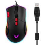 VX Gaming Morpheus Series Wired Rgb Mouse With Braided Cable VX-160-BK