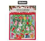 Xmas Stationery Sticker Advent Calendar Marketplace Brits Bros