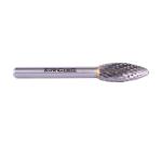 Burr Tungsten 10X25X6MM Round Point