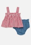 PoP Candy Top & Short Set - Red & Blue