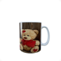 Valentines Day - Love Teddy Bear - Aesthetic - Coffee Mug