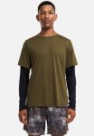 Drymove Sports Top - Dark Khaki Green