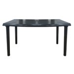 6 Seater Table Black