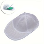 1PC Portable Hat Washing Bag Hatstand Machine Wash Mesh Hat Washing Bag Baseball Cap Washing Artifact Simple Hat Laundry Bag An