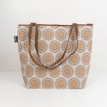 Shwe Square Tote Bag - Cream