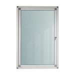 Hinged Pinning Display Case 900 600MM - Grey