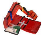 Spine Board Red Pvc Bag