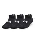 Kids' Ua Core No Show Socks 3-PACK - Black Ymd