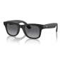 Ray-ban - Wayfarer Smart Glasses Large Matte Black/polarized Gradient Graphite