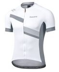 Santic Men's Cycling Jersey Shorts Sleeve Pro Road Bike Bicycle Shirt Full Zip Mtb Clothing Trek Tops
