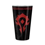 World Of Warcraft Large Glass 400ML Horde Abystyle
