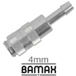 Bamax Super Micron Quick Coupling 4MM COM4006-1