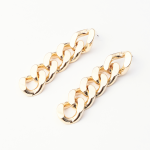 Bold Gold Chain Earrings - Gold