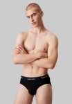 Calvin Klein Hip Brief 3 Pack - Black