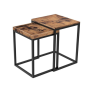 Quality Nesting Coffee Tables Set Of 2