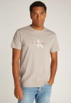Calvin Klein Distressed Monologo Tee - Goat