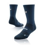 Versus Classic Active Crew Tab Navy Socks - 8-12