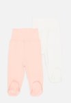 PoP Candy Leggings Set - Coral & White