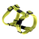 Rogz Pet Products Rogz Utility Small 11MM Nitelife Dog H-harness Dayglo Yellow Reflective