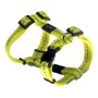 Rogz Pet Products Rogz Utility Small 11MM Nitelife Dog H-harness Dayglo Yellow Reflective