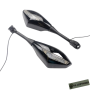 Motorcycle Mirror And Indicator Set - Compatible With Honda