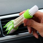 1PC Multi-purpose Car Interior Cleaning Brush - Dust Removal For Air Vents & Hard-to-reach Areas Essential Auto Maintenance Tool