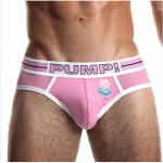 Pump Pink Space Candy Briefs