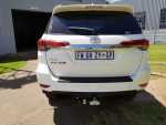 Toyota Fortuner Tow Bar Under Bumper 2016