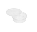 250ML Tub & Lid Clear 10S