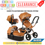 Kuddy 3 In 1 Travel System – Brown