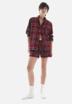 Cotton Pyjamas - Dark Red