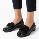 Pierre Cardin Leandra 20 Loafer - Black Patent - 8