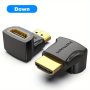 Vention Hdtv Adapter 2.0 270 90 Degree Right Angle Male To Female Cable Converter 4K Extender For PS4 Hdtv Switch