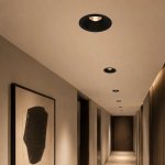 Recessed Anti-glare Metal Downlight Multiple Colours - Black