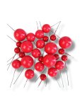 Faux Balls Pack Of 20 – Red