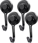 Lifespace Heavy Duty Magnetic Utility Hooks - 4 Pack
