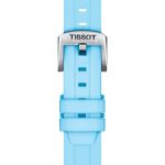 Tissot Official Blue Silicone Strap Lugs 18MM