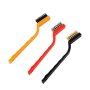 3PCS/SET MINI Stainless Steel Rust Brush Brass Cleaning Polishing Detail Metal Brush Wire Toothbrush Cleaning Tool Family Kit