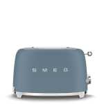 Smeg Storm Blue Matt 2 Slice Toaster - TSF01SBMEU
