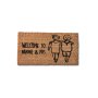 Matnifique Coir Doormat - Nanna & Pa 700 X 400 X 14MM