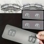 2PCS Easy-install No-drill Wall Shelf Brackets - Transparent Durable & Seamless For Home And Office Organization